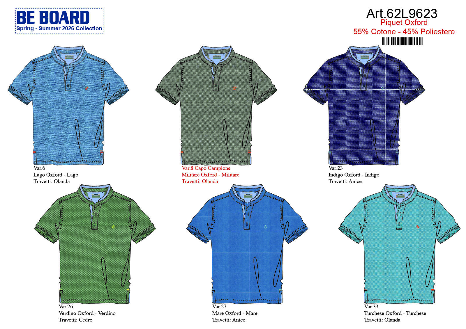 POLO UOMO M/M 62L9623 Tellini S.r.l. Ingrosso Abbigliamento